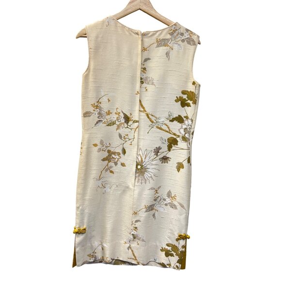 Hawaiian Casuals Stan Hicks Made in Honolulu Vintage 60's Raw Silk Floral shift - Picture 8 of 13